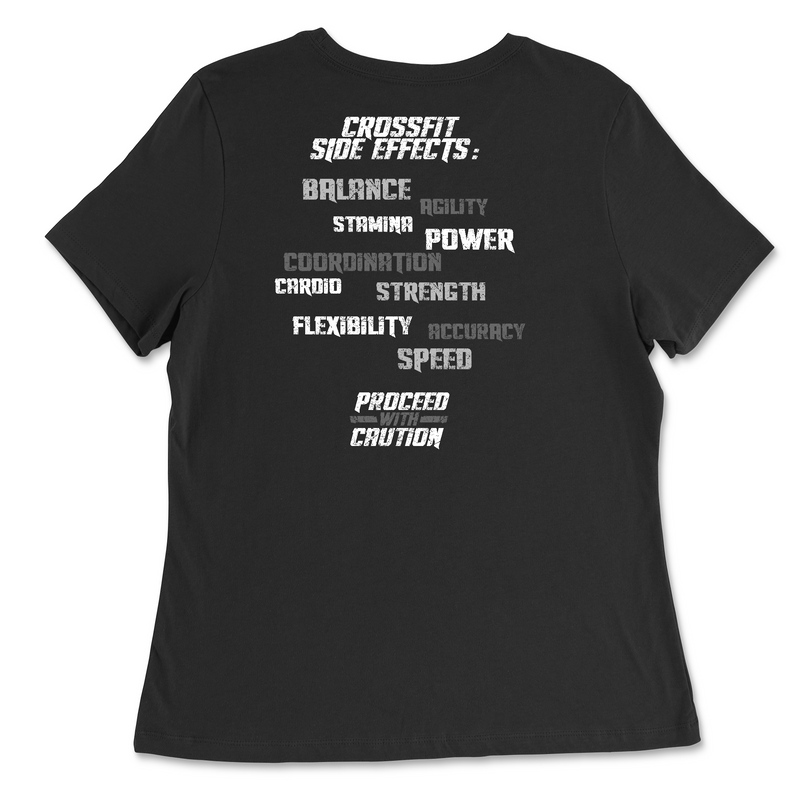 CrossFit Compelled Side Effects Womens - Relaxed Jersey T-Shirt