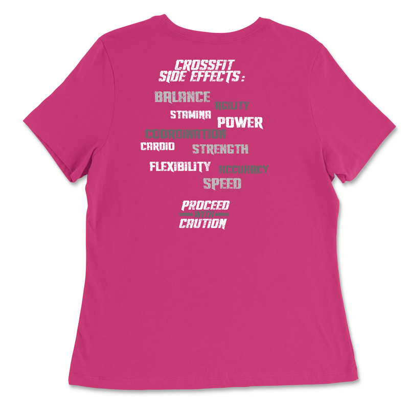 CrossFit Compelled Side Effects Womens - Relaxed Jersey T-Shirt