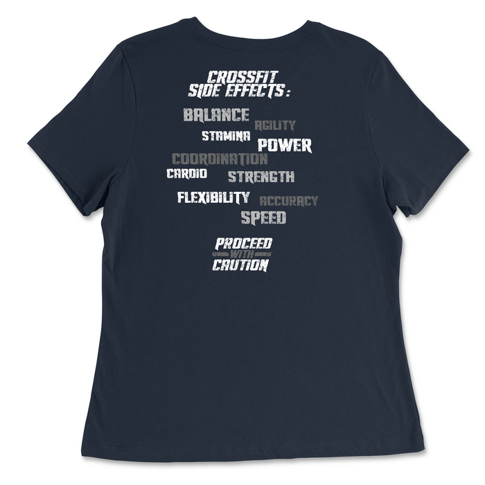 CrossFit Compelled Side Effects Womens - Relaxed Jersey T-Shirt