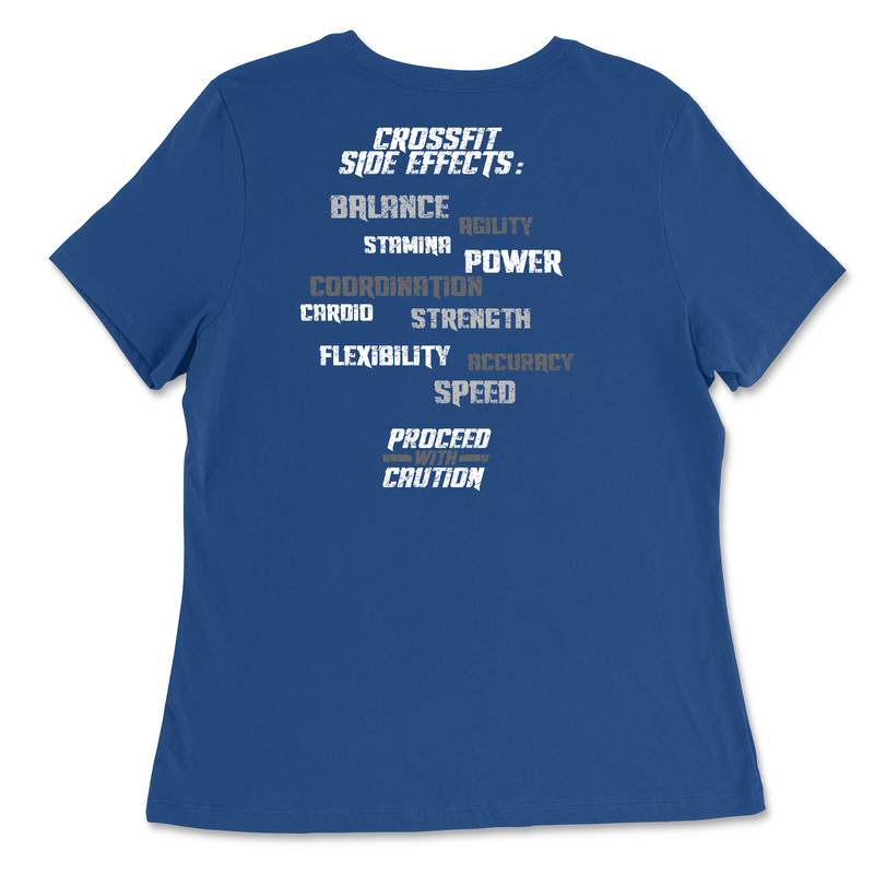 CrossFit Compelled Side Effects Womens - Relaxed Jersey T-Shirt