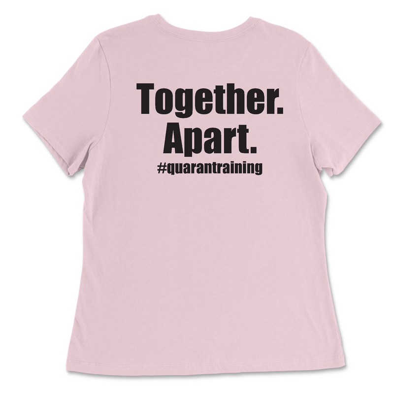 CrossFit Palo Alto Quarantraining Womens - Relaxed Jersey T-Shirt