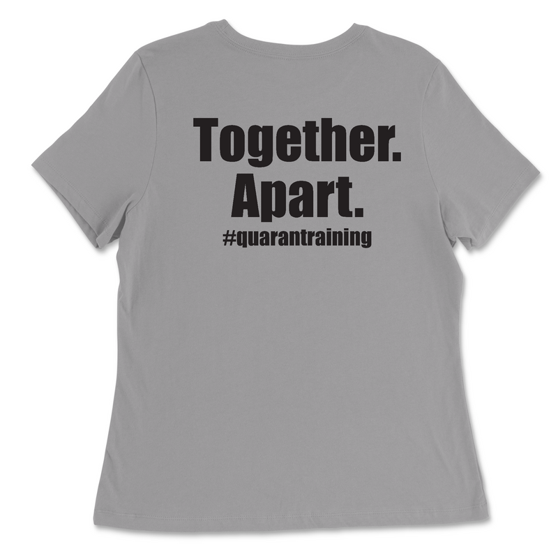 CrossFit Palo Alto Quarantraining Womens - Relaxed Jersey T-Shirt