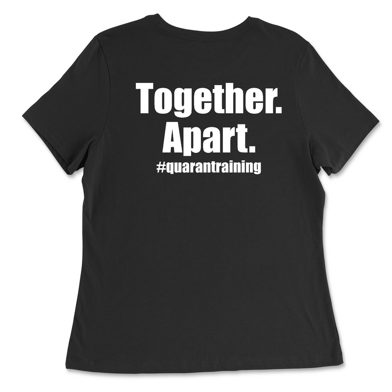 CrossFit Palo Alto Quarantraining Womens - Relaxed Jersey T-Shirt