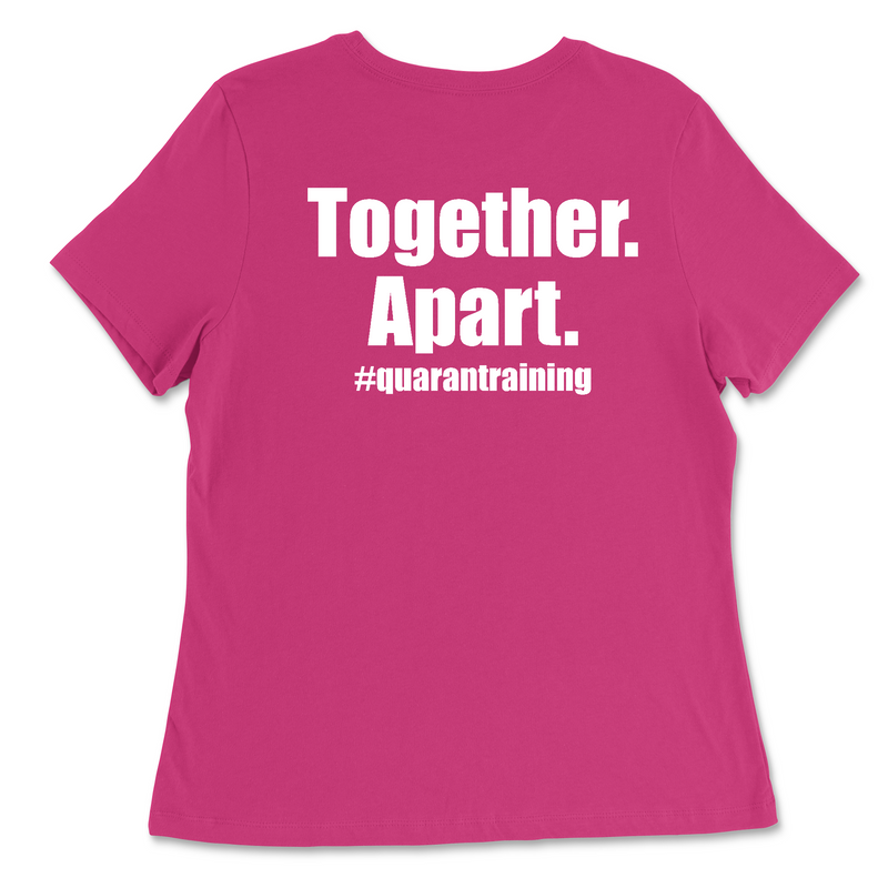 CrossFit Palo Alto Quarantraining Womens - Relaxed Jersey T-Shirt