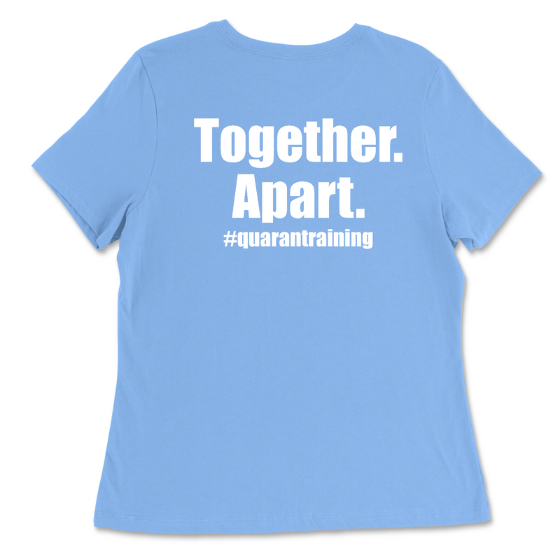 CrossFit Palo Alto Quarantraining Womens - Relaxed Jersey T-Shirt