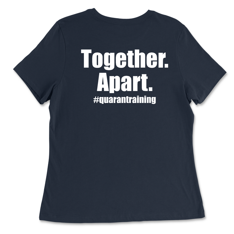CrossFit Palo Alto Quarantraining Womens - Relaxed Jersey T-Shirt