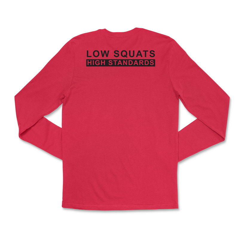 CrossFit Palo Alto Low Squats Mens - Long Sleeve