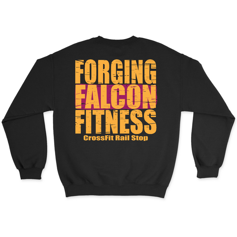 CrossFit Rail Stop Round Mens - Midweight Sweatshirt