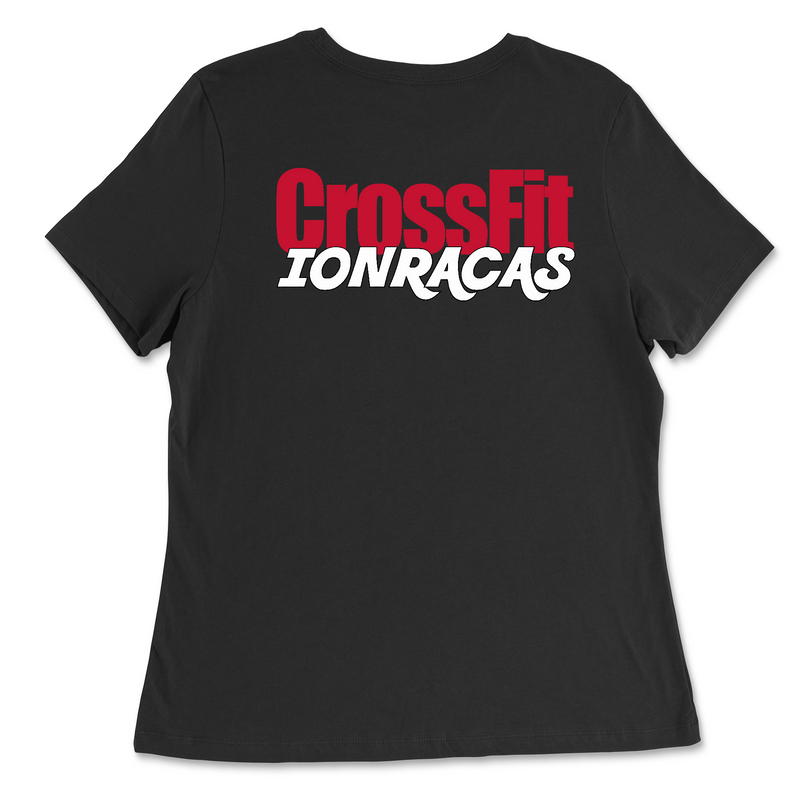 CrossFit Ionracas Kool Red Womens - Relaxed Jersey T-Shirt