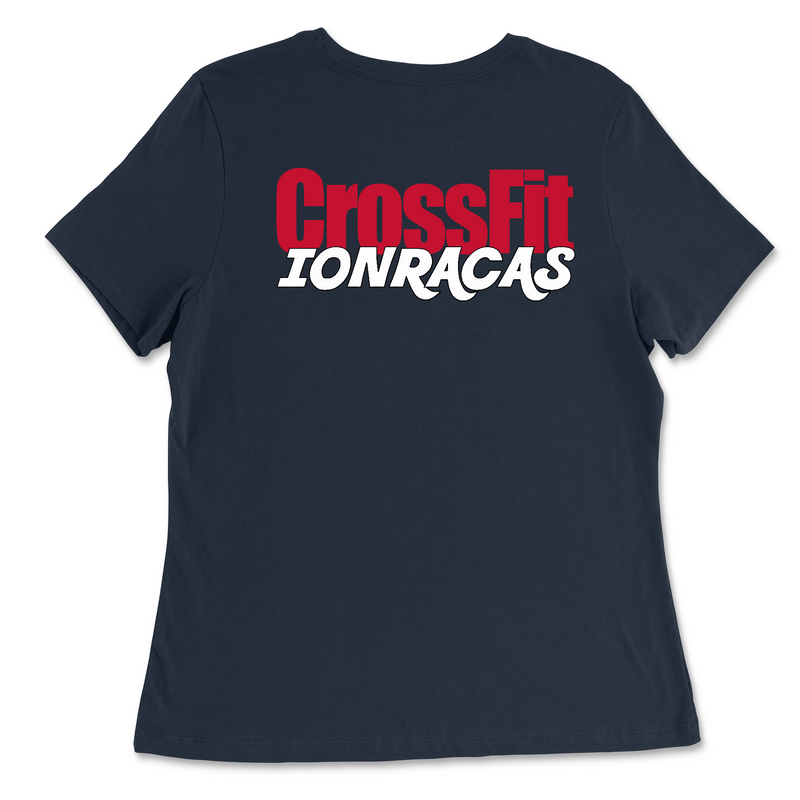 CrossFit Ionracas Kool Red Womens - Relaxed Jersey T-Shirt
