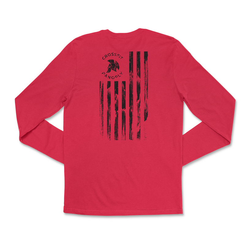 CrossFit Panoply Worn Flag Mens - Long Sleeve