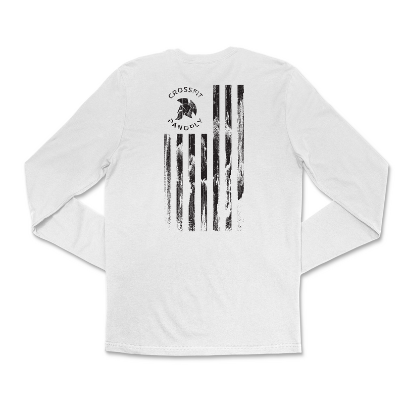 CrossFit Panoply Worn Flag Mens - Long Sleeve