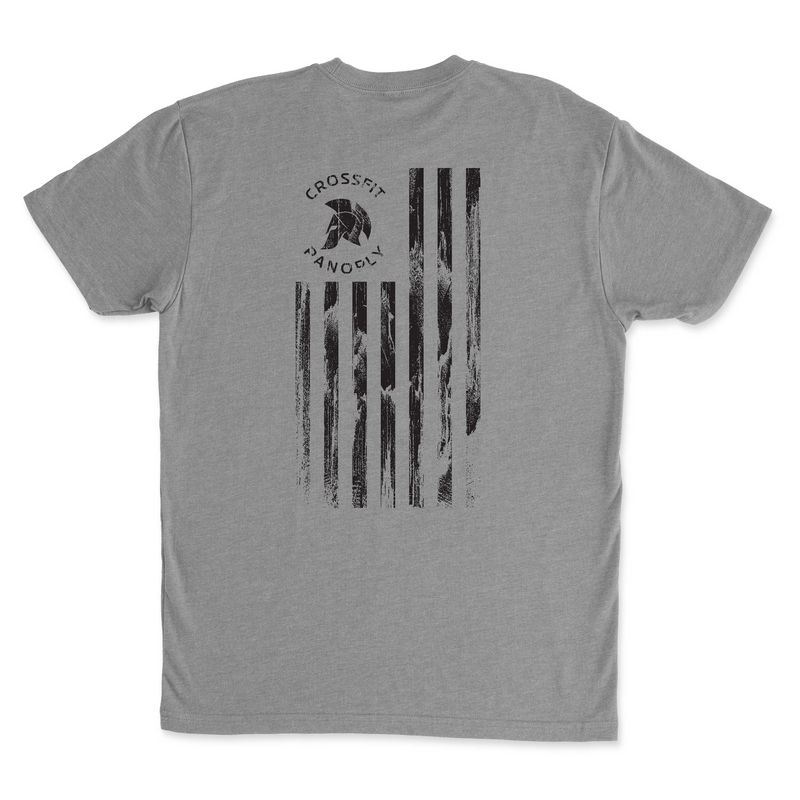 CrossFit Panoply Worn Flag Mens - T-Shirt