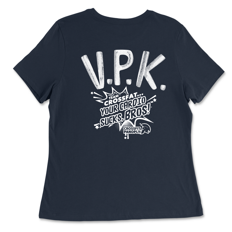 CrossFit Panoply VPK White Womens - Relaxed Jersey T-Shirt