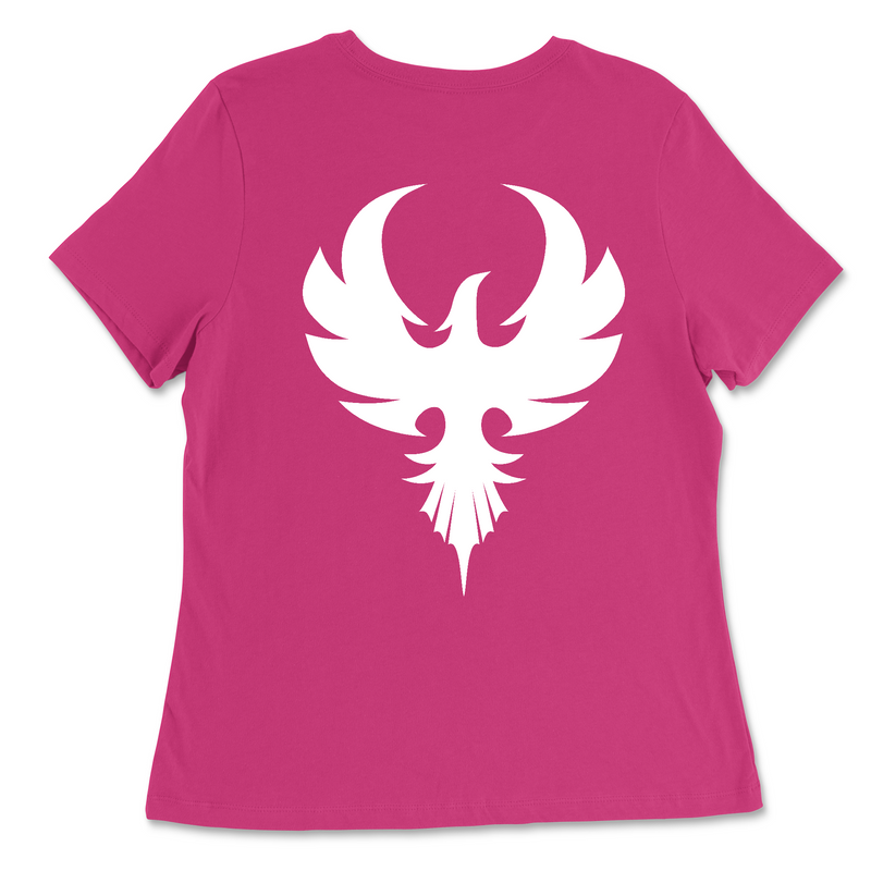 CrossFit Reflexion Standard White Womens - Relaxed Jersey T-Shirt