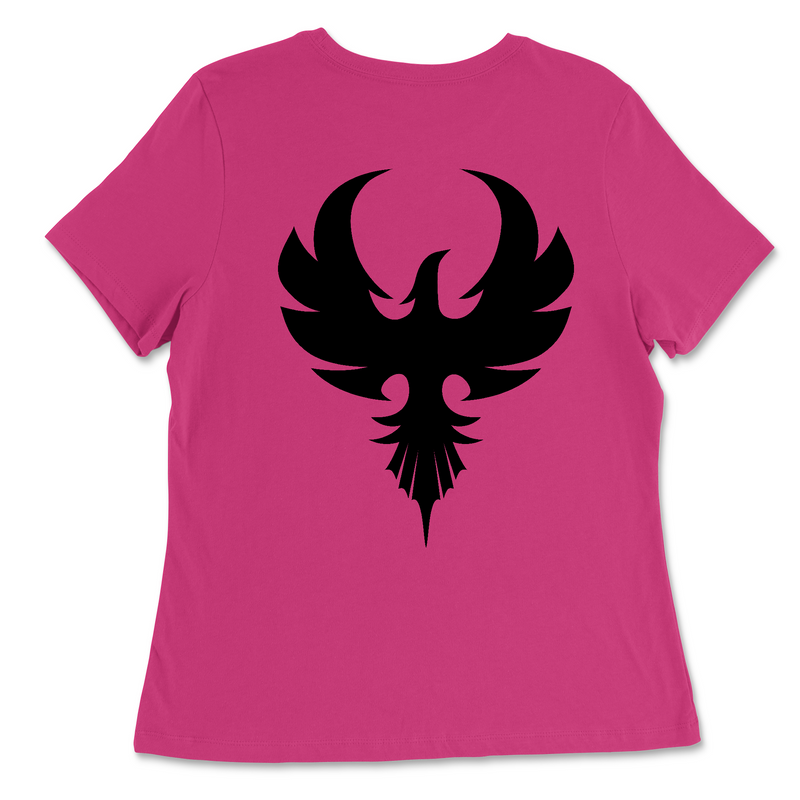 CrossFit Reflexion Standard Black Womens - Relaxed Jersey T-Shirt