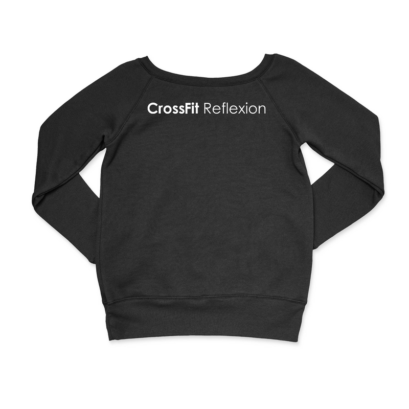 CrossFit Reflexion Pocket White Womens - CrewNeck