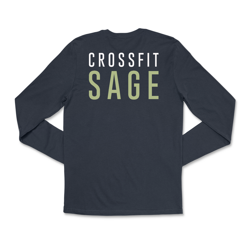 CrossFit Sage CFS White Mens - Long Sleeve