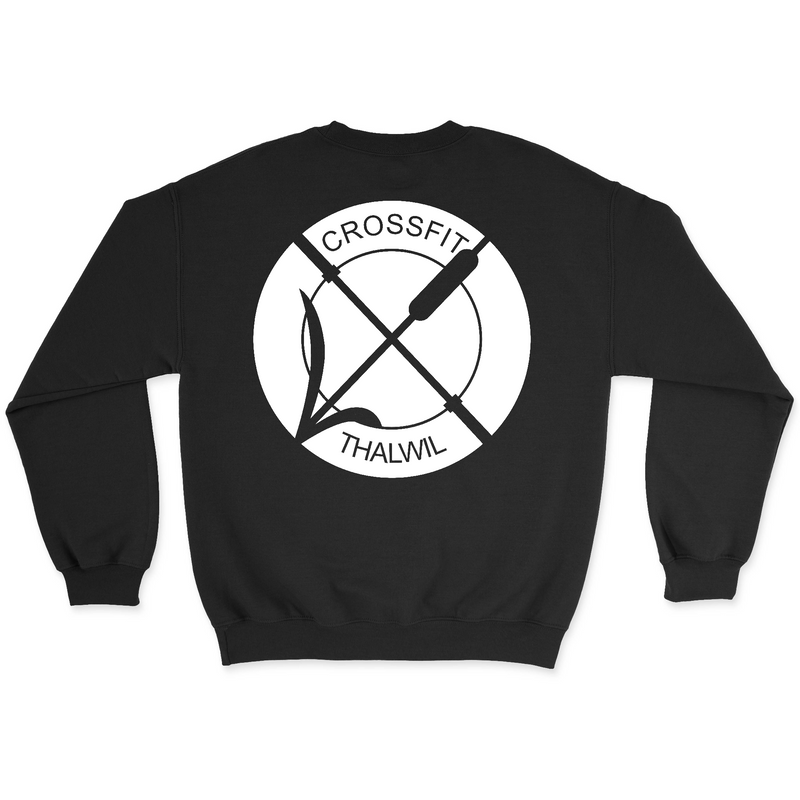 CrossFit Thalwil Pocket (White) Mens - Midweight Sweatshirt