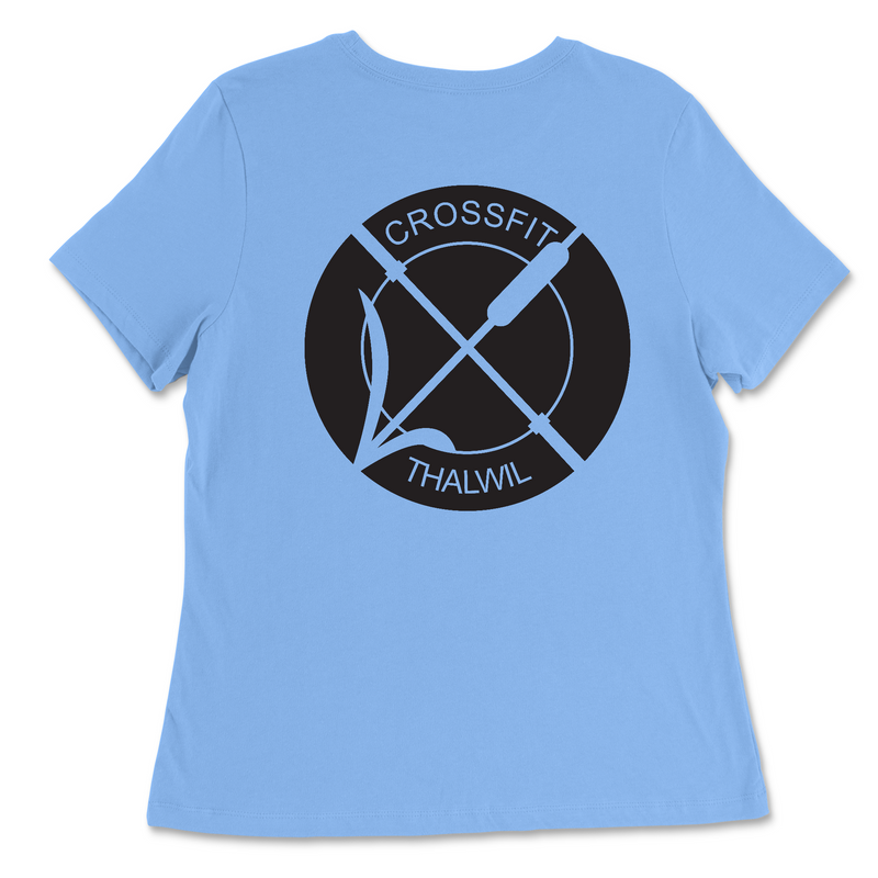 CrossFit Thalwil Pocket Womens - Relaxed Jersey T-Shirt