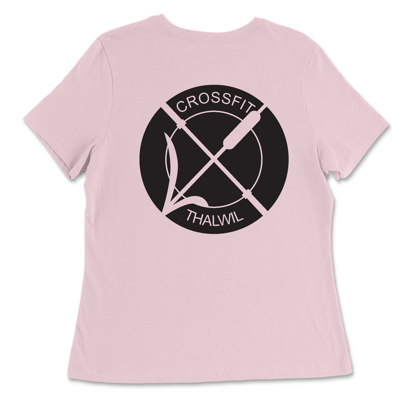 CrossFit Thalwil Pocket Womens - Relaxed Jersey T-Shirt