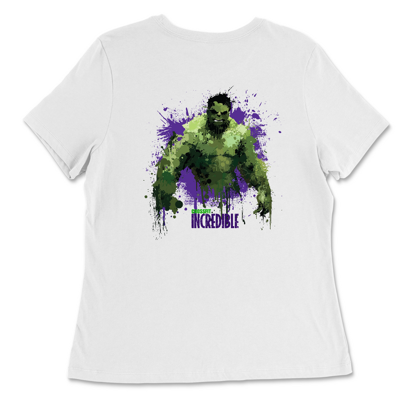 CrossFit Incredible Splatter Womens - Relaxed Jersey T-Shirt