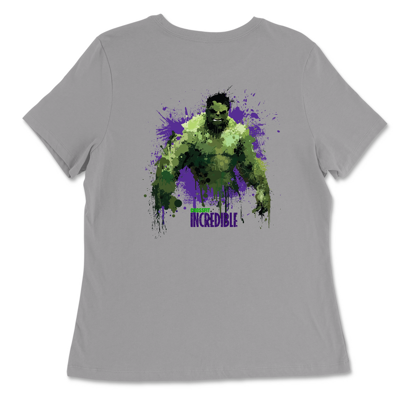 CrossFit Incredible Splatter Womens - Relaxed Jersey T-Shirt