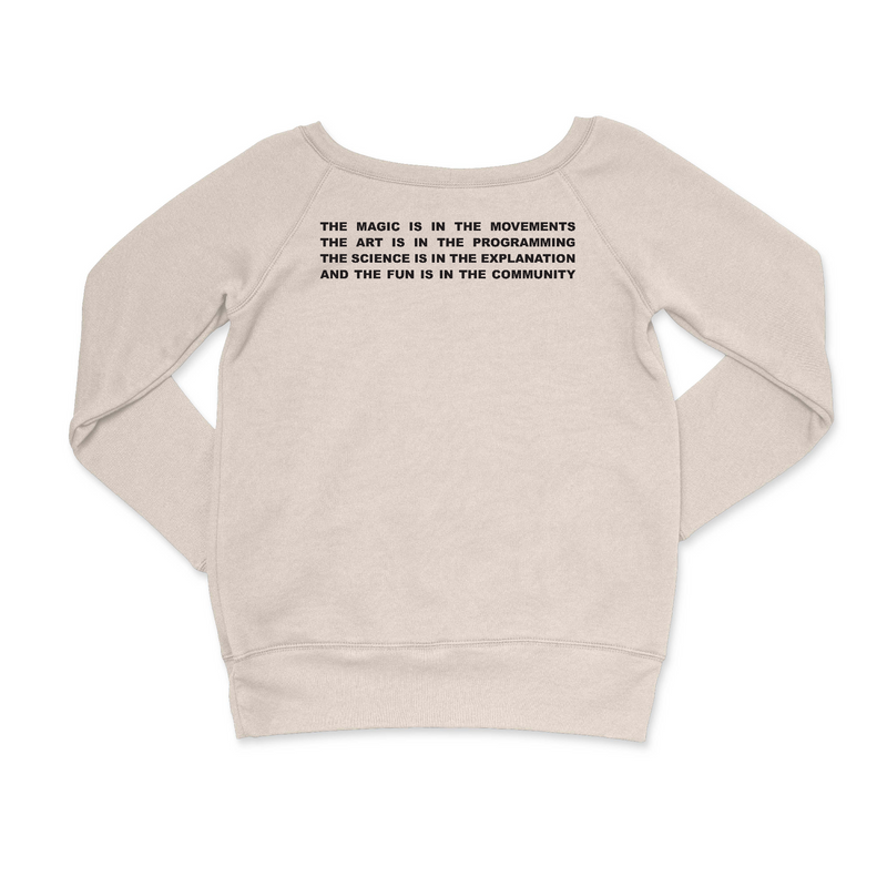 CrossFit Voyage Quote Womens - CrewNeck