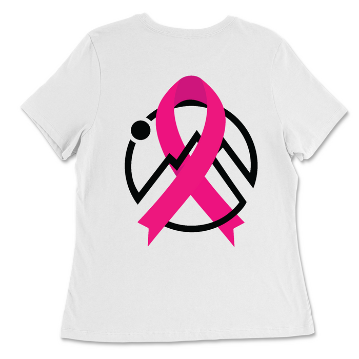 CrossFit Topo Breast Cancer Awareness Womens - Relaxed Jersey T-Shirt