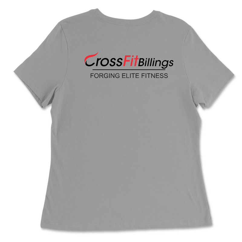 CrossFit Billings C Womens - Relaxed Jersey T-Shirt