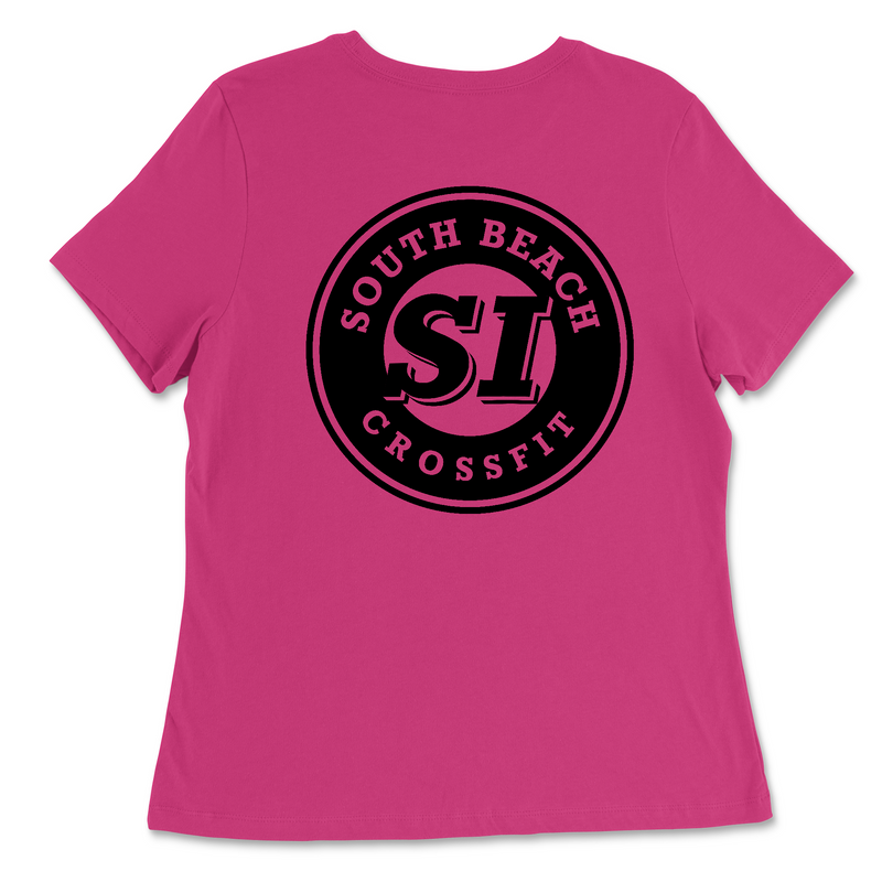 South Beach CrossFit SI Standard Womens - Relaxed Jersey T-Shirt
