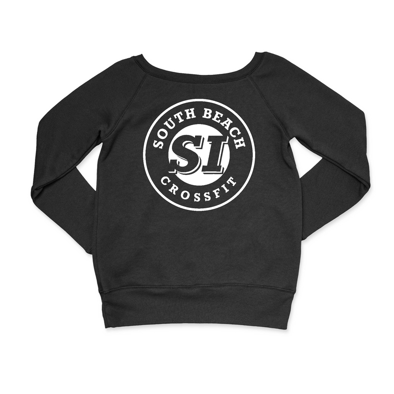 South Beach CrossFit SI Standard (White) Womens - CrewNeck