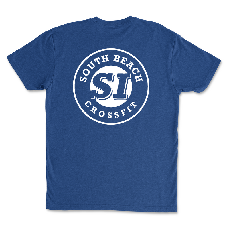 South Beach CrossFit SI Standard (White) Mens - T-Shirt