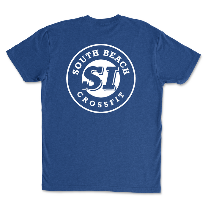 South Beach CrossFit SI Standard (White) Mens - T-Shirt