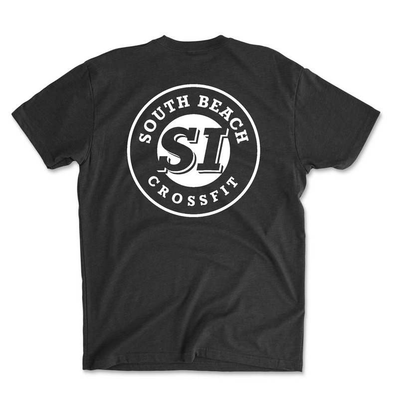 South Beach CrossFit SI Standard (White) Mens - T-Shirt