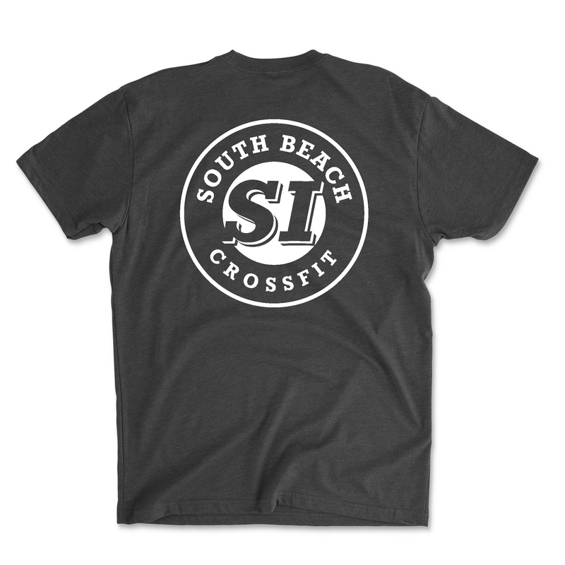 South Beach CrossFit SI Standard (White) Mens - T-Shirt
