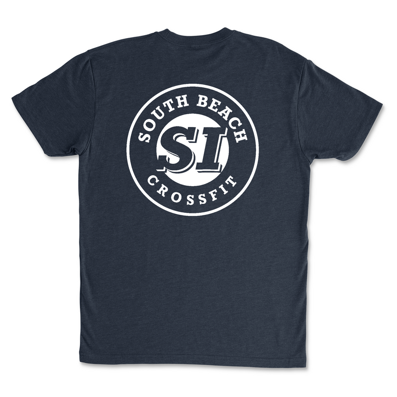 South Beach CrossFit SI Standard (White) Mens - T-Shirt
