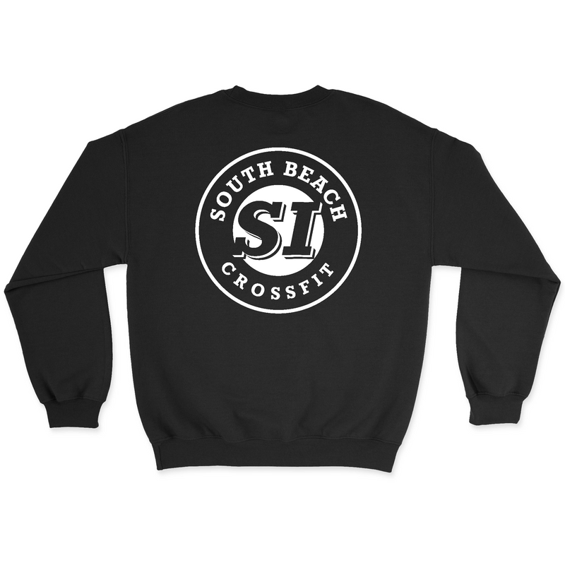 South Beach CrossFit SI Standard (White) Mens - Midweight Sweatshirt