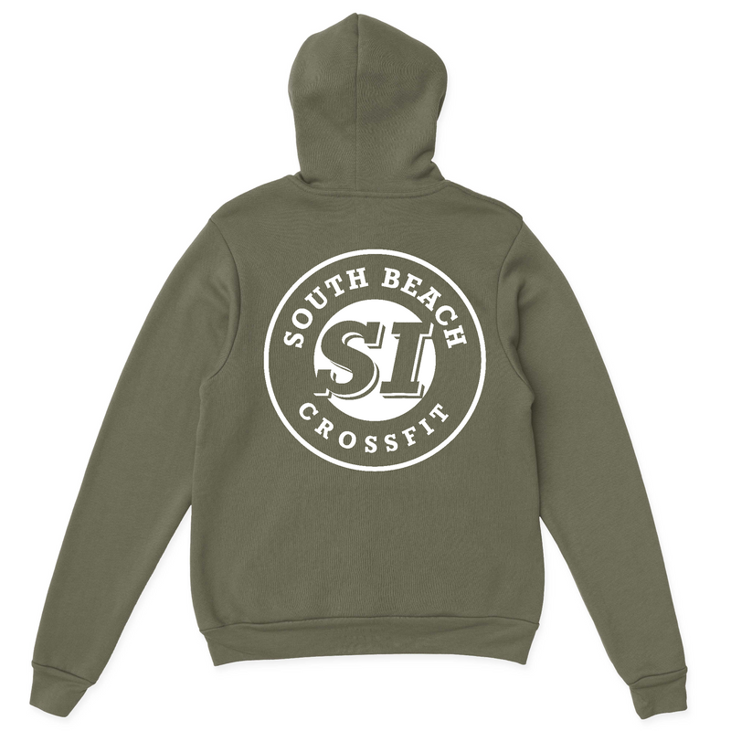 South Beach CrossFit SI Standard (White) Mens - Hoodie