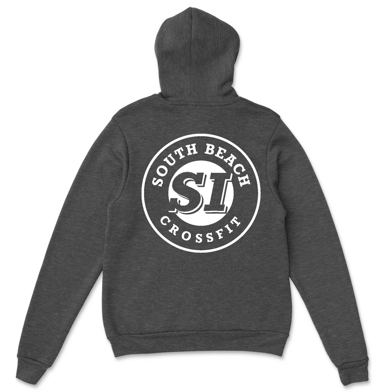 South Beach CrossFit SI Standard (White) Mens - Hoodie