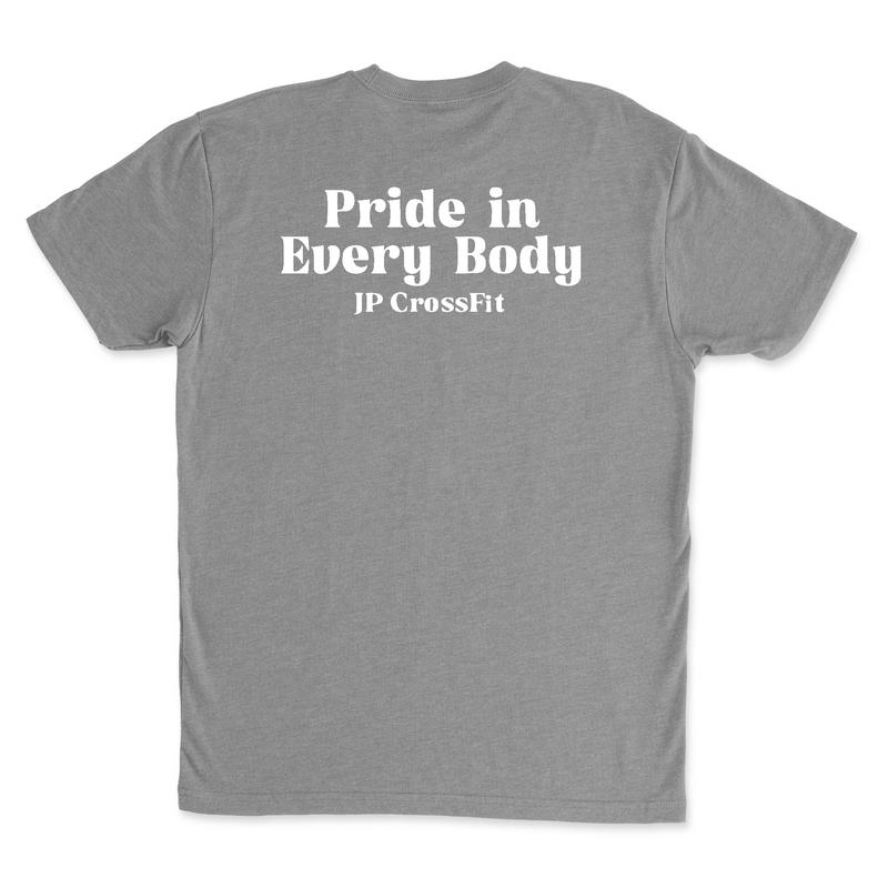 JP CrossFit Pride Flag Barbells Mens - T-Shirt