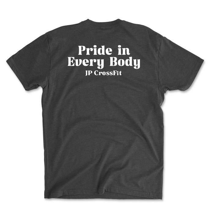 JP CrossFit Pride Flag Barbells Mens - T-Shirt