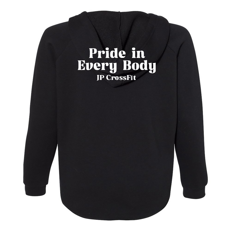 JP CrossFit Pride Flag Barbells Womens - Hoodie