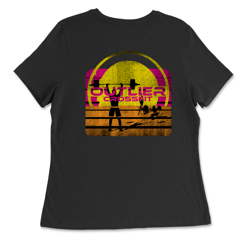 Outlier CrossFit Halftone Womens - Relaxed Jersey T-Shirt