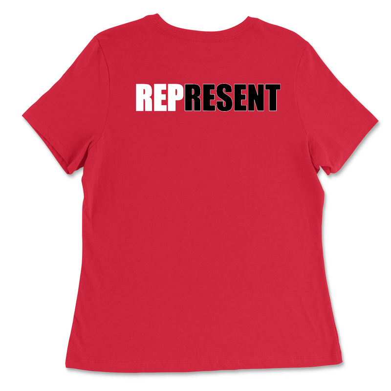 Owensboro CrossFit Represent Womens - Relaxed Jersey T-Shirt