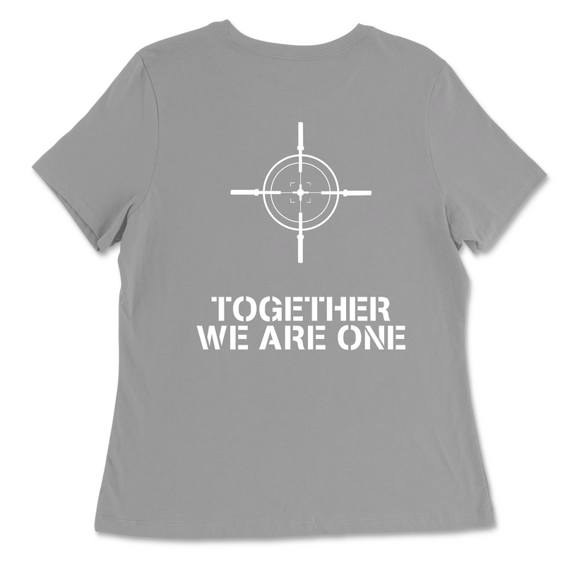 Precision CrossFit We Are One Womens - Relaxed Jersey T-Shirt