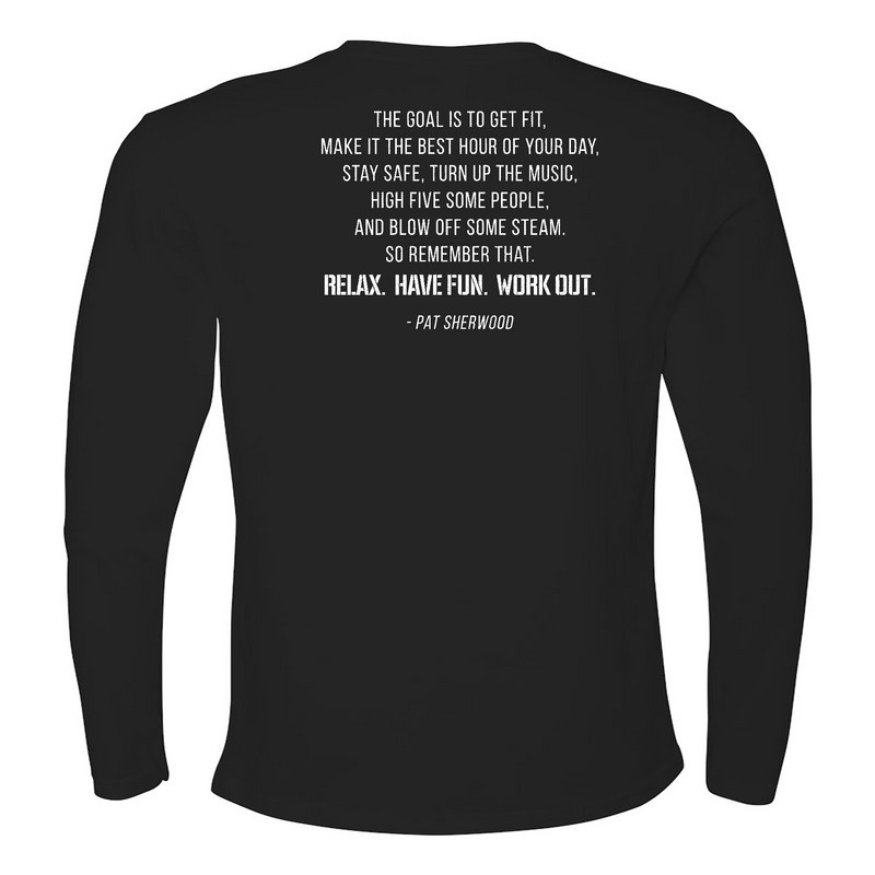 Max Oxygen CrossFit MO2CF White Mens - Long Sleeve