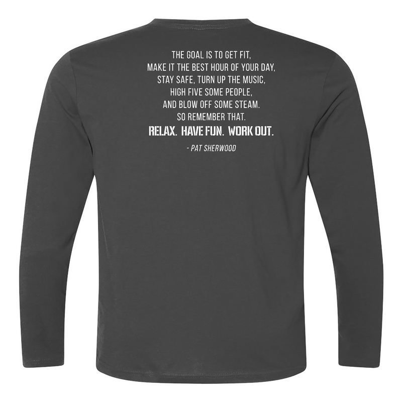 Max Oxygen CrossFit MO2CF White Mens - Long Sleeve