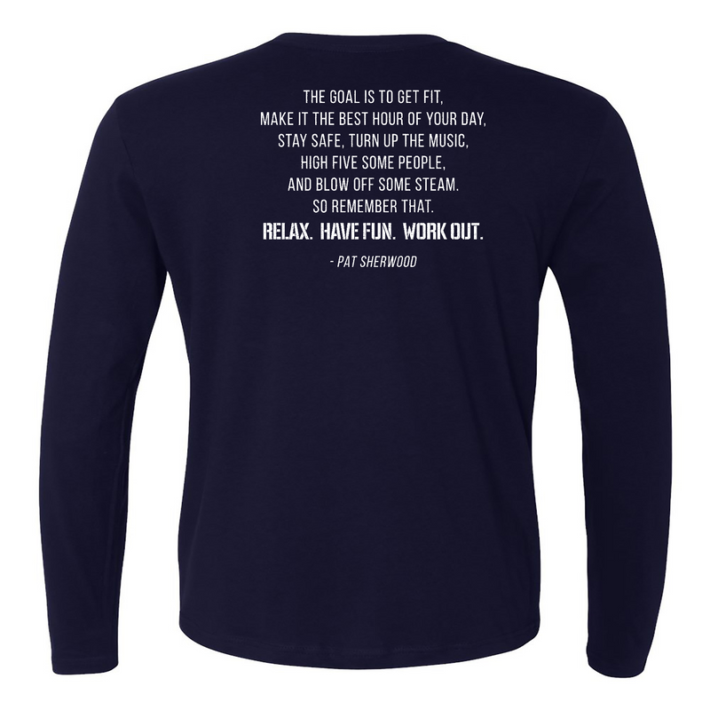 Max Oxygen CrossFit MO2CF White Mens - Long Sleeve