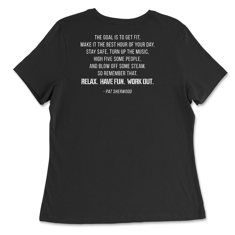 Max Oxygen CrossFit MO2CF White Womens - Relaxed Jersey T-Shirt